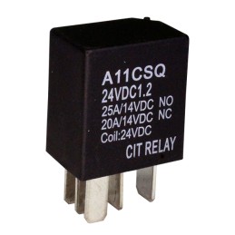 1 pcs : A11CSQ24VDC1.2 - RELAY AUTOMOTIVE SPDT 30A 24V