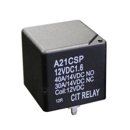 1 pcs : A21CSP12VDC1.6 - RELAY AUTOMOTIVE SPDT 40A 12V