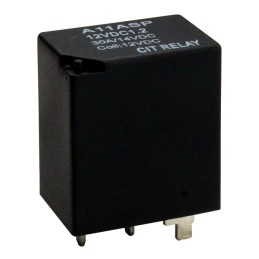 1 pcs : A11ASP12VDC1.2R - RELAY AUTOMOTIVE SPST 30A 12V