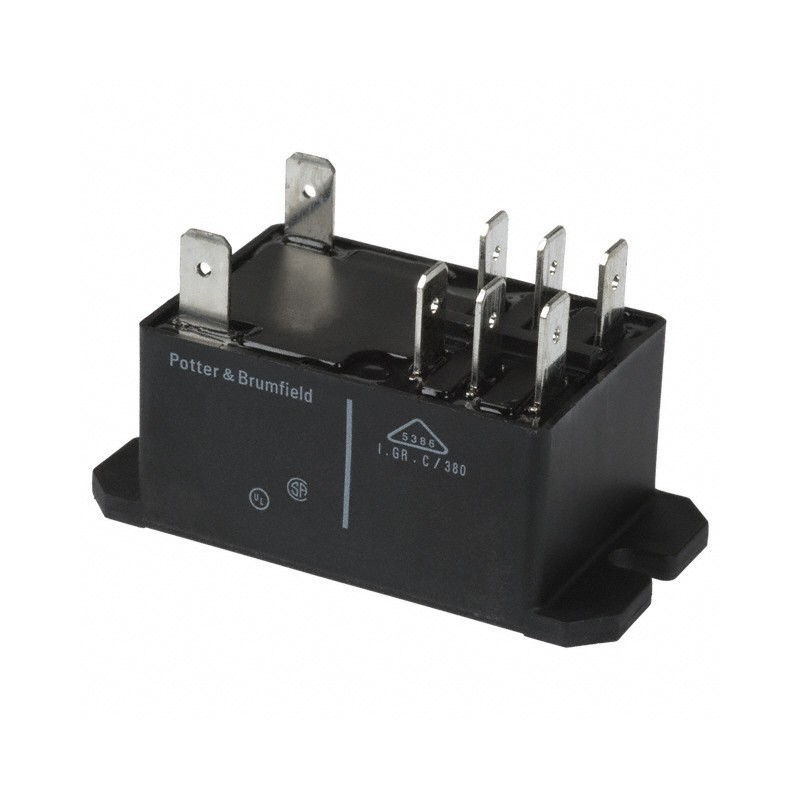 1 pcs : T92P7D12-24 - RELAY GEN PURPOSE DPST 30A 24V