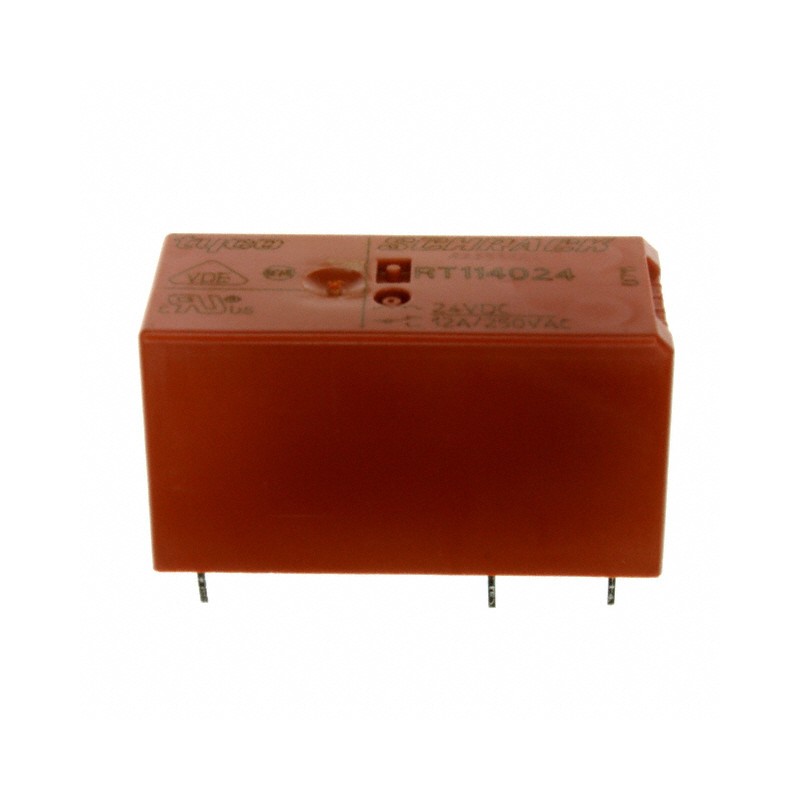 1 pcs : RT114024 - RELAY GEN PURPOSE SPDT 12A 24V