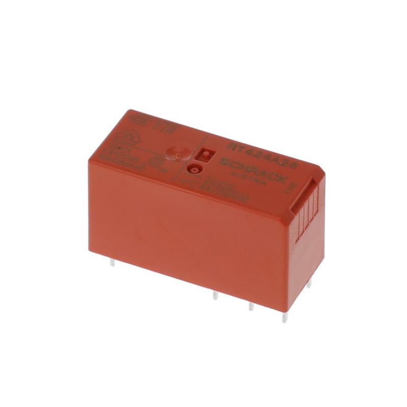 1 pcs : RT424A24 - RELAY GEN PURPOSE DPDT 8A 24V
