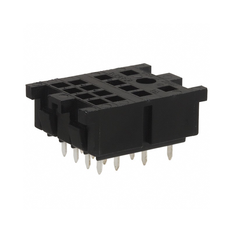 1 pcs : 27E023 - RELAY SOCKET 14 POS THROUGH HOLE