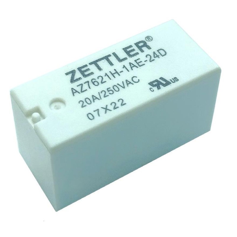 1 pcs : AZ7621H-1AET-12DE - 20 AMP MINIATURE POWER RELAY