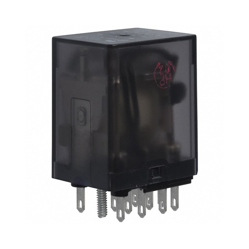 1 pcs : KHAU-11D12-12 - RELAY GEN PURPOSE DPDT 5A 12V