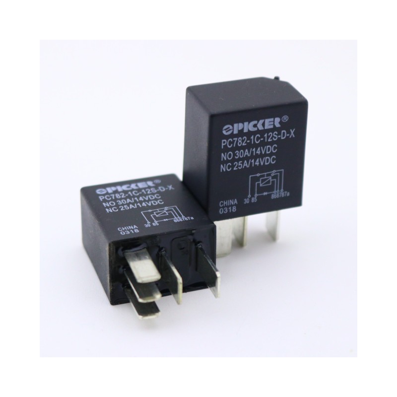 1 pcs : PC782-1C-12S-D-X - RELAY AUTOMOTIVE SPDT 30A 12V