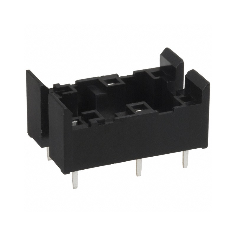 1 pcs : P6C-06P - RELAY SOCKET 6 POS THROUGH HOLE