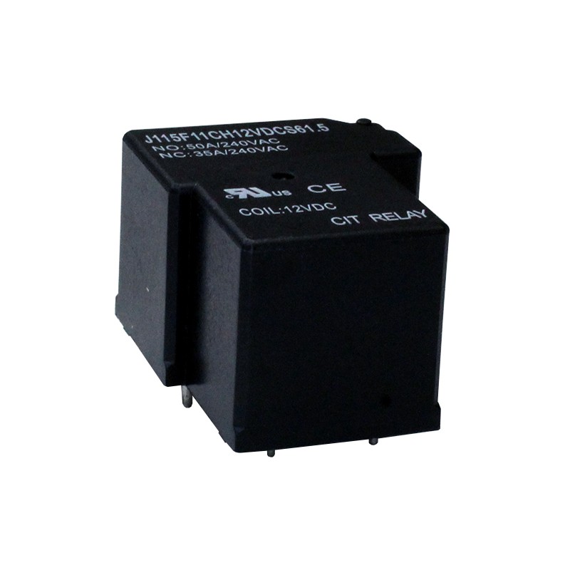 1 pcs : J115F11CH12VDCS61.5 - RELAY GEN PURPOSE SPDT 50A 12V