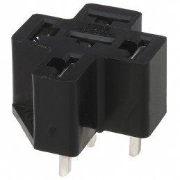 1 pcs : VCF4-1000 - RELAY SOCKET 5 POS THROUGH HOLE
