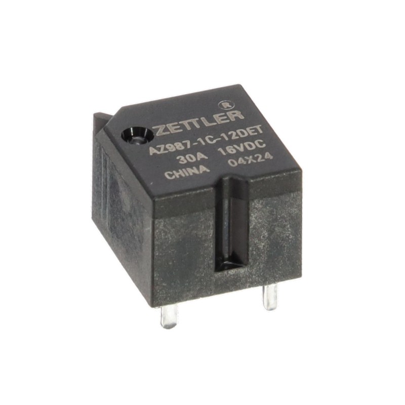 1 pcs : AZ987-1C-12DET - RELAY AUTOMOTIVE SPDT 30A 12V