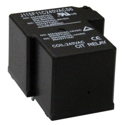 1 pcs : J115F11C240VACS6 - RELAY GEN PURPOSE SPDT 40A 240V