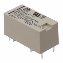 1 pcs : DE2A-L2-12V - RELAY GEN PURPOSE DPST 8A 12V