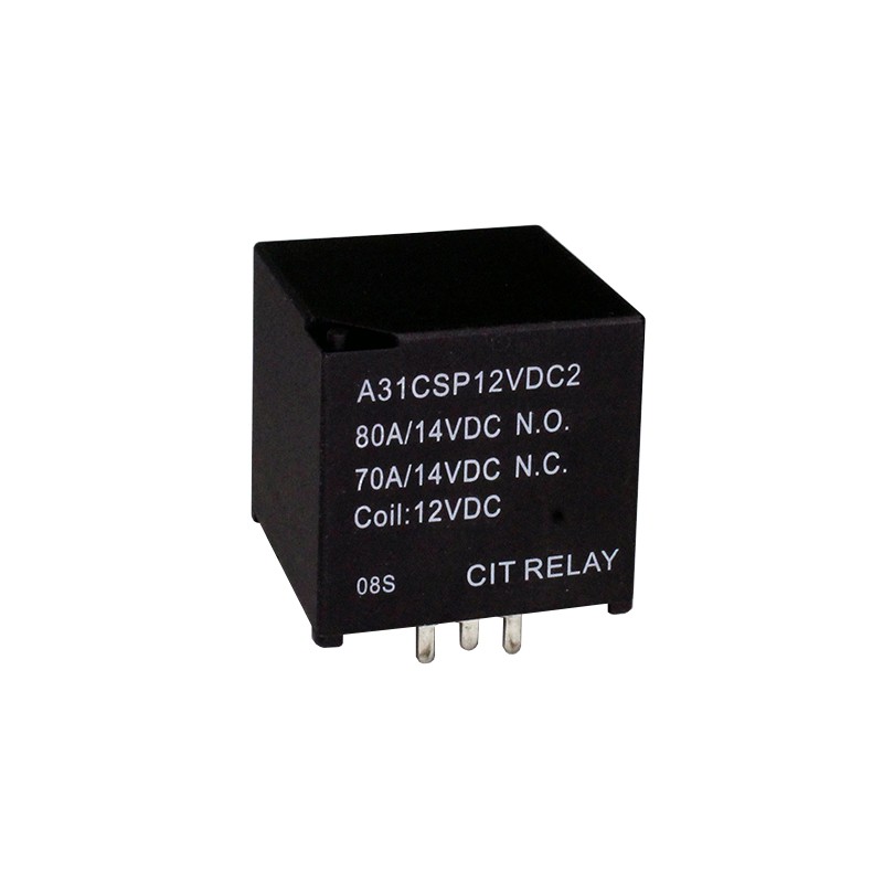 1 pcs : A31CSP12VDC2 - RELAY AUTOMOTIVE SPDT 80A 12V