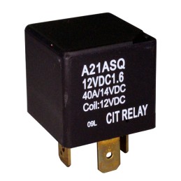 1 pcs : A21ASQ12VDC1.6D - RELAY AUTOMOTIVE SPST 40A 12V
