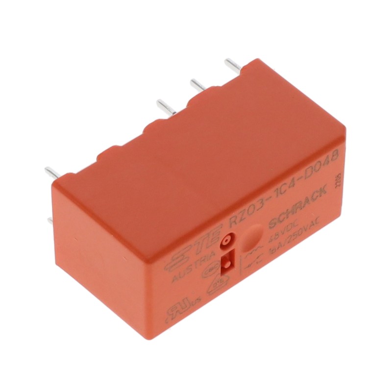1 pcs : 2-1415899-4 - RELAY GEN PURPOSE SPDT 16A 48V