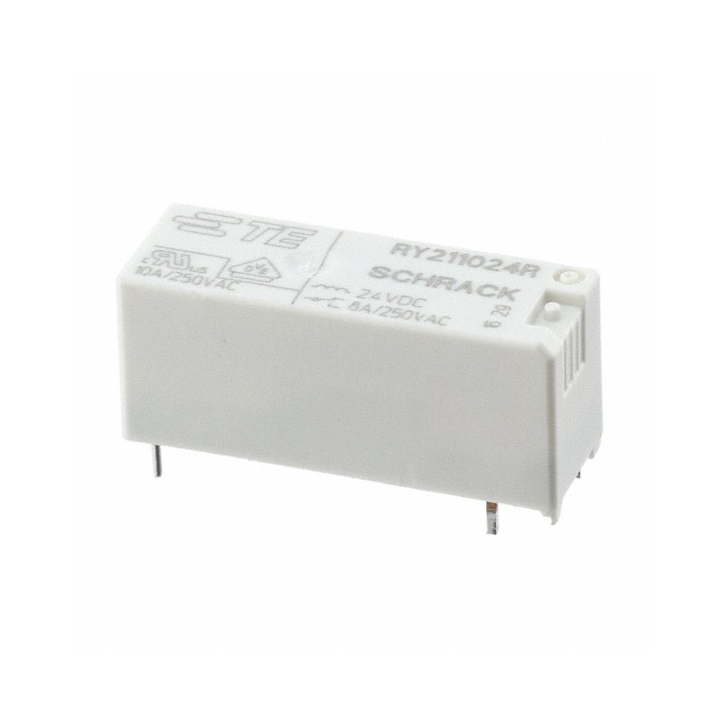 1 pcs : RY211024R - RELAY GEN PURPOSE SPDT 8A 24V