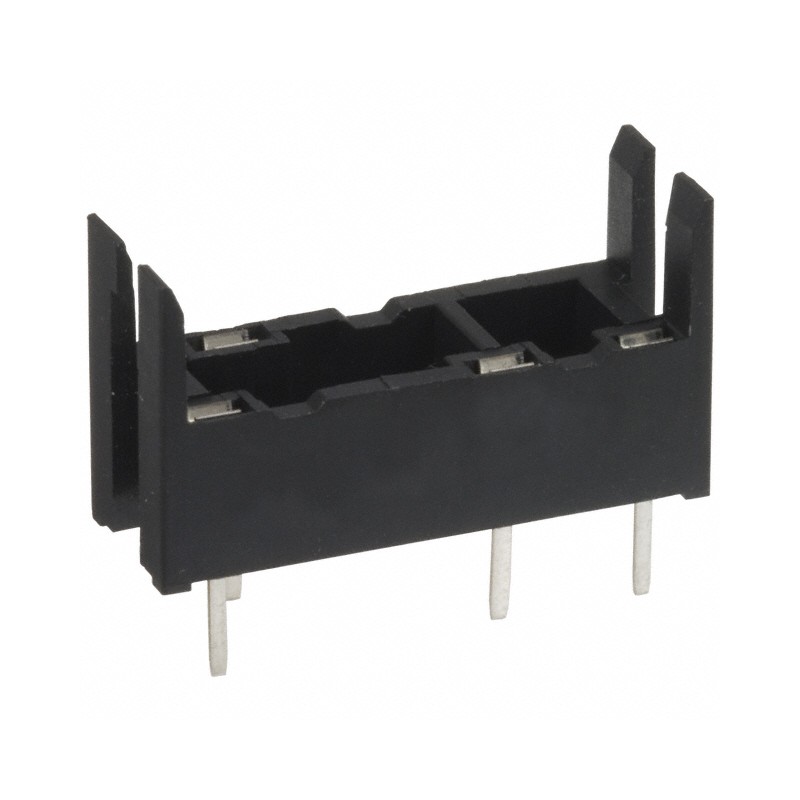 1 pcs : P6D-04P - RELAY SOCKET 4 POS THROUGH HOLE