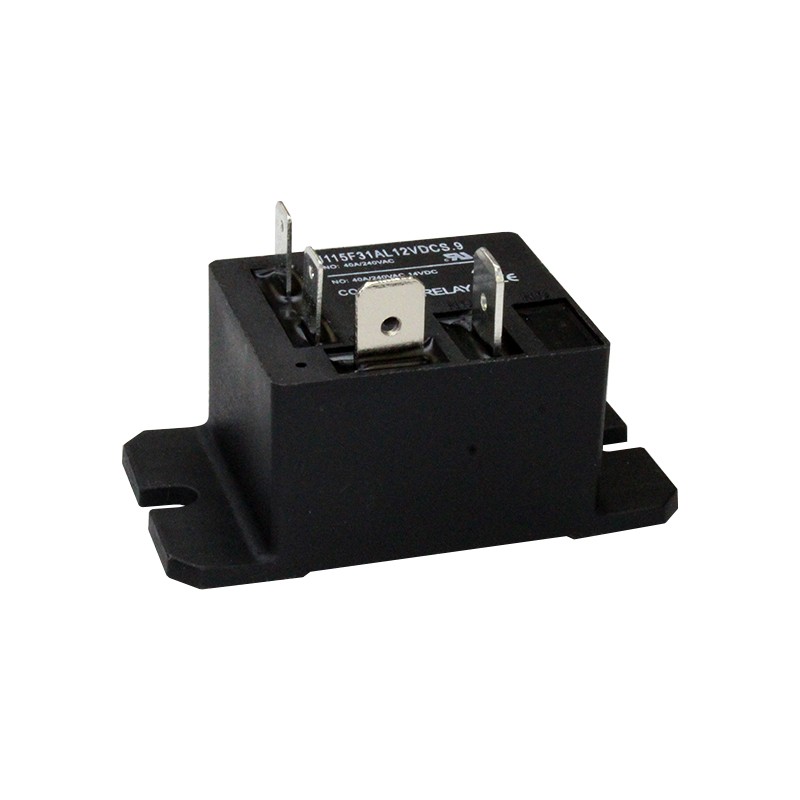 1 pcs : J115F31AL12VDCS.9 - RELAY GEN PURPOSE SPST 40A 12V