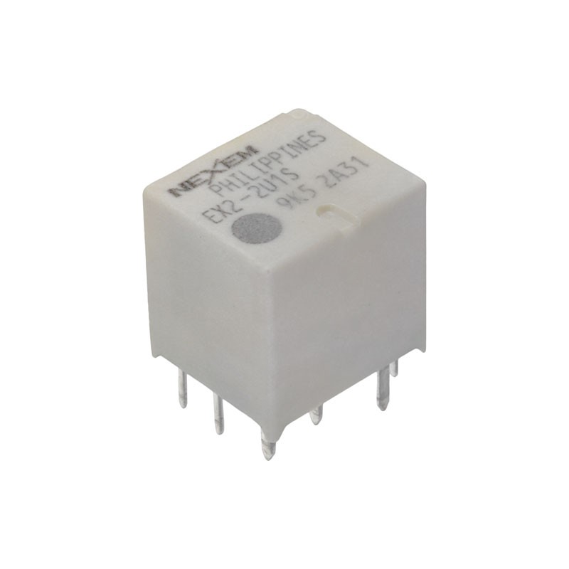 1 pcs : EX2-2U1S - AUTO RELAY 2 FORM C 12V