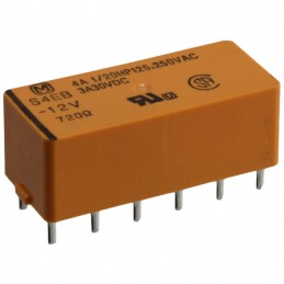 1 pcs : S4EB-12V - RELAY GEN PURPOSE 4PST 4A 12V