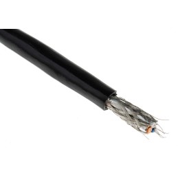 1 Reel of 152 M - Belden Twisted Pair Multicore Industrial Cable, 1 Pairs, 0.36 mm², 3 Cores, 22 AWG, Screened, 152m, Black Shea