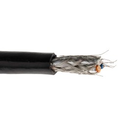 1 Reel of 152 M - Belden Twisted Pair Multicore Industrial Cable, 1 Pairs, 0.36 mm², 3 Cores, 22 AWG, Screened, 152m, Black Shea