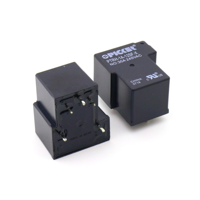1 pcs : PTRH-1A-12SF-X - RELAY GEN PURPOSE SPST 30A 12V