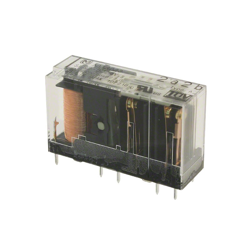 1 pcs : SFS2-DC24V - RELAY SAFETY 4PST 6A 24V