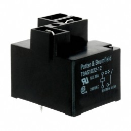 1 pcs : T9AS5D22-12 - RELAY GEN PURPOSE SPDT 20A 12V