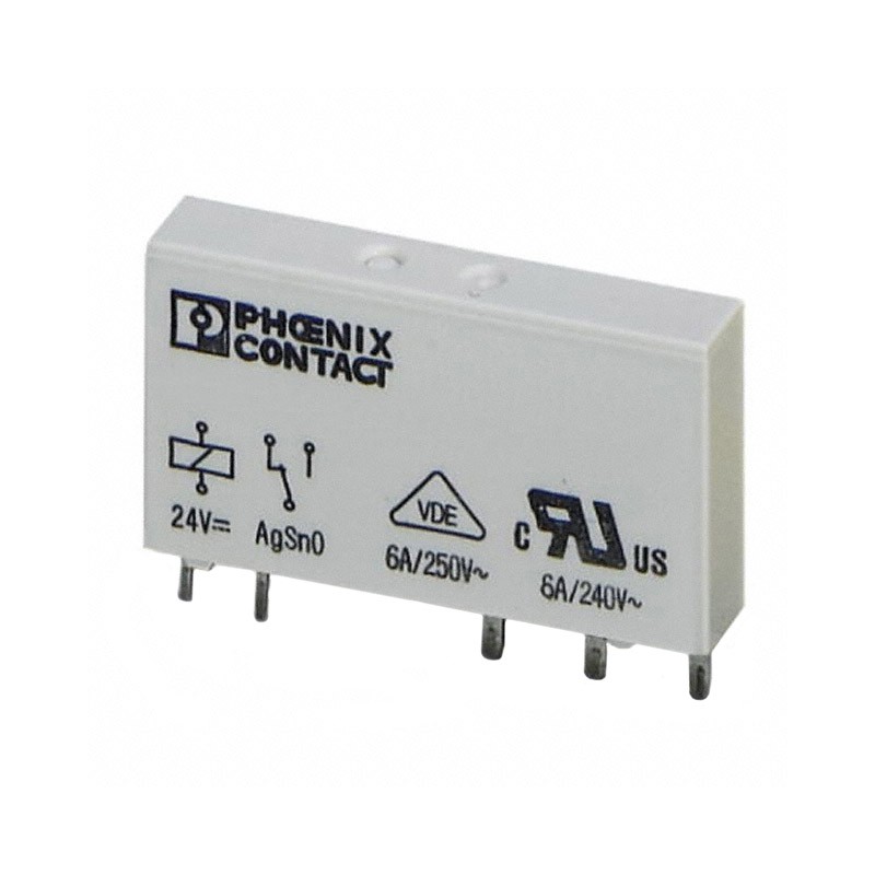 1 pcs : 2961105 - RELAY GEN PURPOSE SPDT 6A 24V