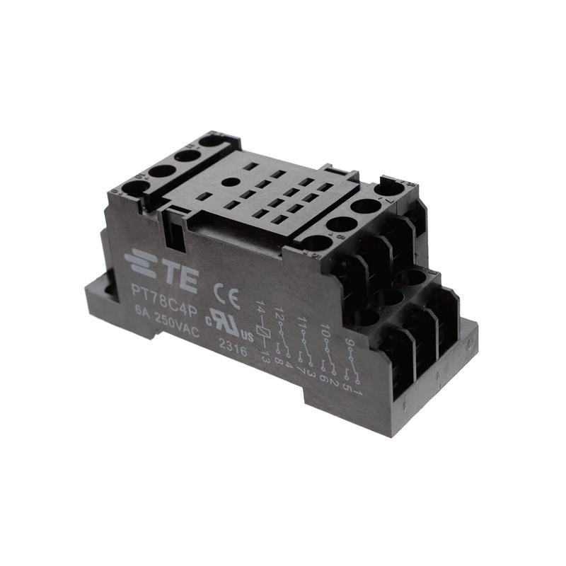 1 pcs : PT78C4P - RELAY ACCESSORY, SOCKET & CLIP P