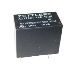 1 pcs : AZ7709-1AE-12DE - RELAY GEN PURPOSE SPST 5A 12V