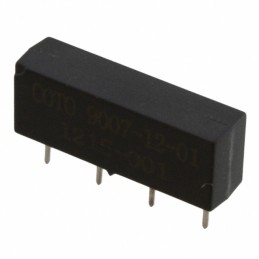 1 pcs : 9007-12-01 - RELAY REED SPST 500MA 12V