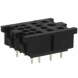 1 pcs : 27E220 - RELAY SOCKET 8 POS THROUGH HOLE
