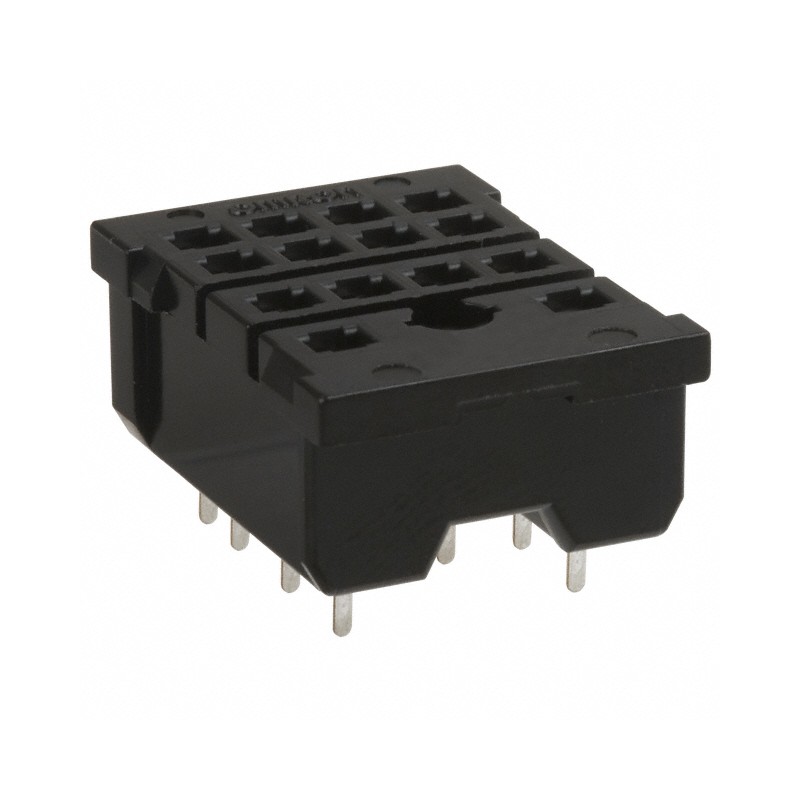 1 pcs : PY14-02 - RELAY SOCKET 14 POS THROUGH HOLE