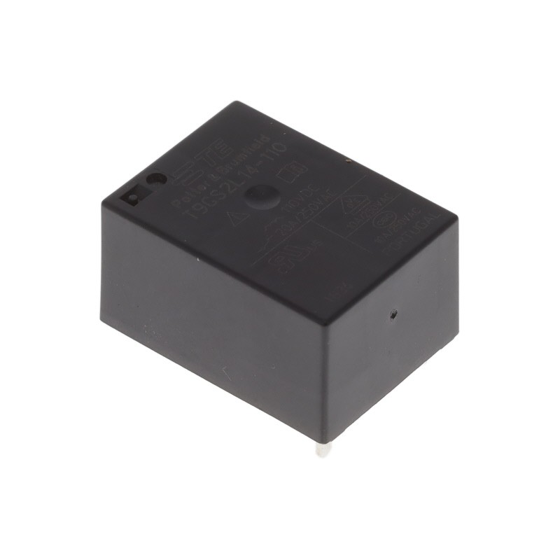 1 pcs : T9GS2L14-110 - RELAY GEN PURPOSE SPST 20A 110V