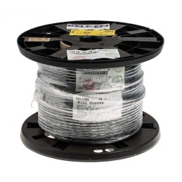 1 Reel of 152 M - Belden Twisted Pair Data Cable, 2 Pairs, 0.07 mm², 4 Cores, 28 AWG, Screened, 152m, Chrome Sheath