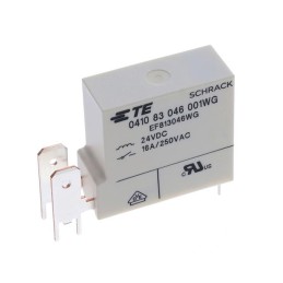 1 pcs : 8-1415536-6 - RELAY GEN PURPOSE SPST 16A 24V