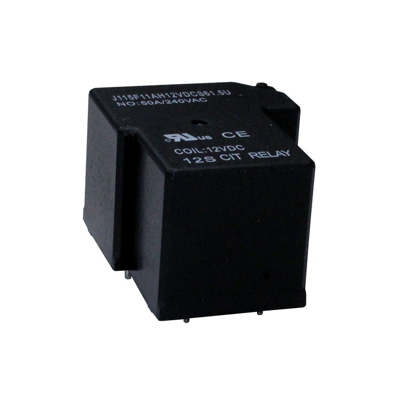 1 pcs : J115F11AH12VDCS61.5U - RELAY GEN PURPOSE SPST 50A 12V