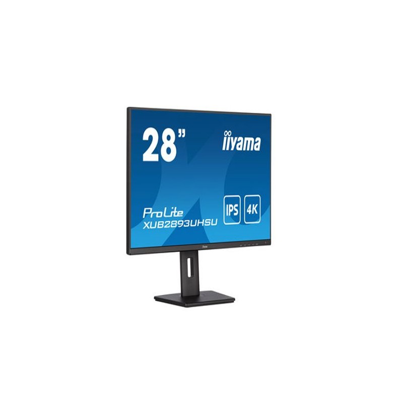 1 pcs - iiyama PROLITE XUB2893UHSU-B5 28in LED Monitor, 3840 x 2160