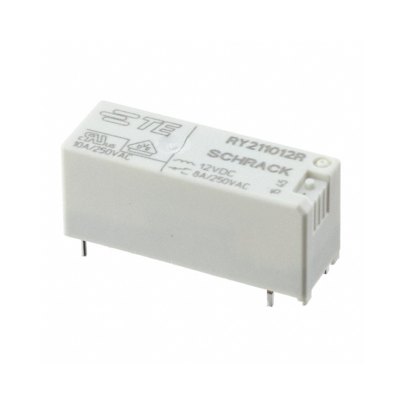 1 pcs : RY211012R - RELAY GEN PURPOSE SPDT 8A 12V