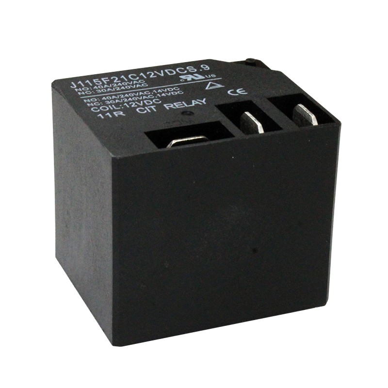1 pcs : J115F21C12VDCS.9 - RELAY GEN PURPOSE SPDT 40A 12V
