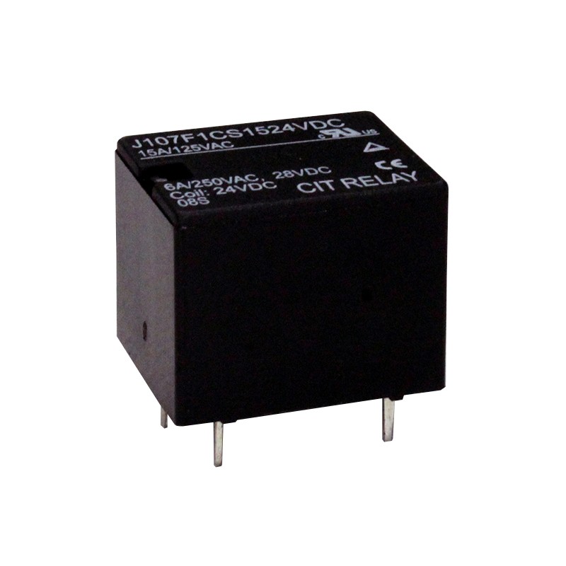 1 pcs : J107F1CS1524VDC.80 - RELAY GEN PURPOSE SPDT 15A 24V