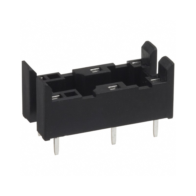 1 pcs : P6B-26P - RELAY SOCKET 6 POS THROUGH HOLE