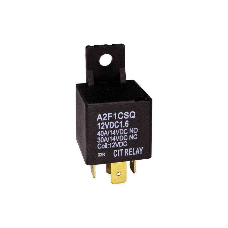 1 pcs : A2F1CSQ12VDC1.6 - RELAY AUTOMOTIVE SPDT 40A 12V