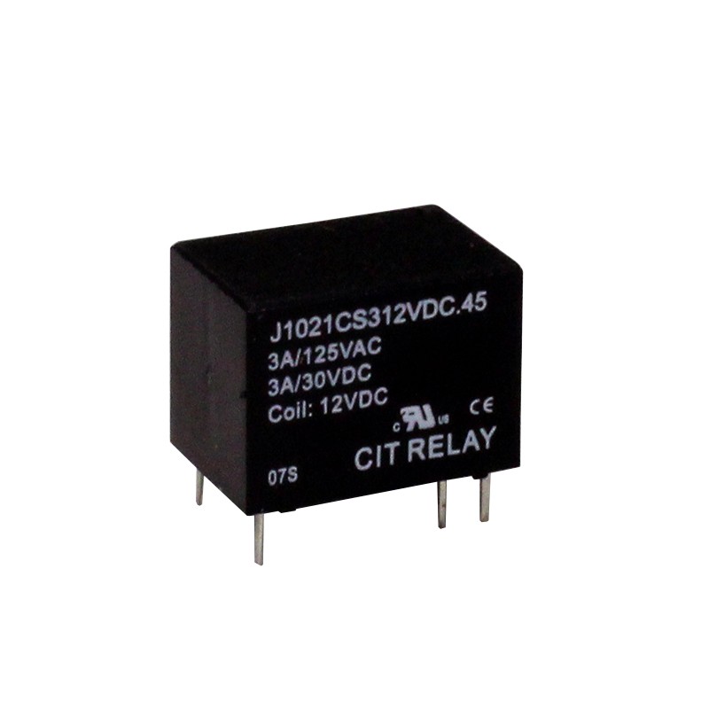 1 pcs : J1021CS312VDC.45 - RELAY GEN PURPOSE SPDT 3A 12V