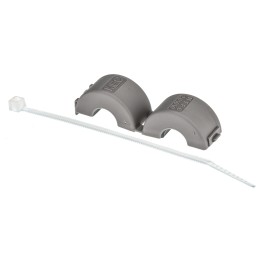 1 pcs - Essentra Openable Ferrite Sleeve, 23.3 Dia. x 14.7mm, For Computer Peripherals, Apertures: 1, Diameter 9.8mm