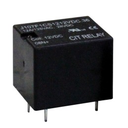 1 pcs : J107F1CS1212VDC.36 - RELAY GEN PURPOSE SPDT 12A 12V