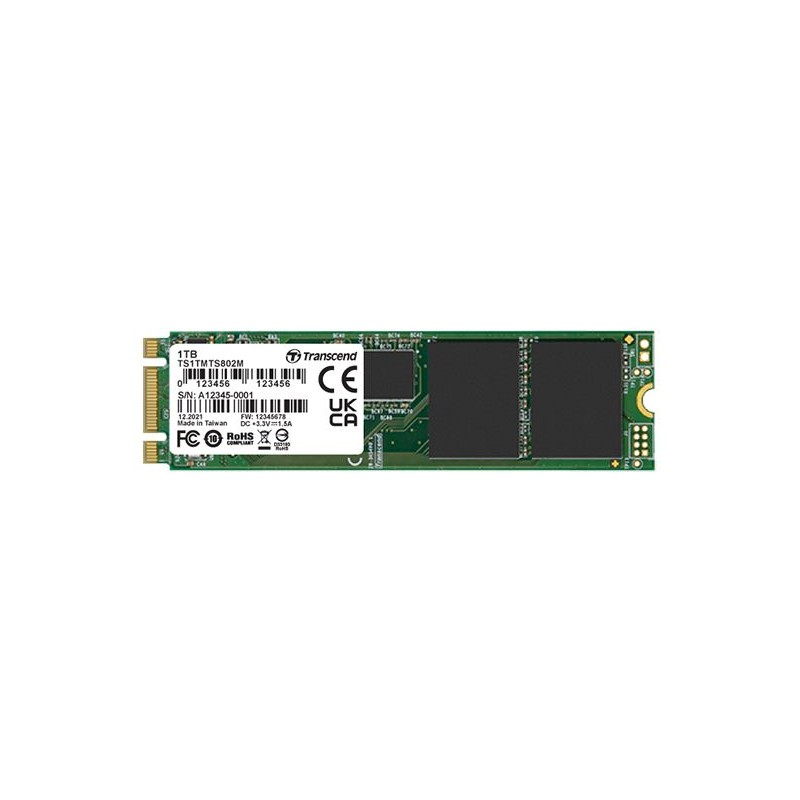 1 pcs - Transcend MTS802M M.2 512 GB Internal SSD Drive