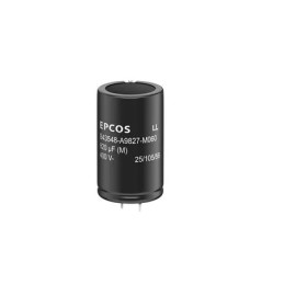 1 pcs - EPCOS 100μF Aluminium Electrolytic Capacitor 500V dc, Snap-In - B43548A6107M060